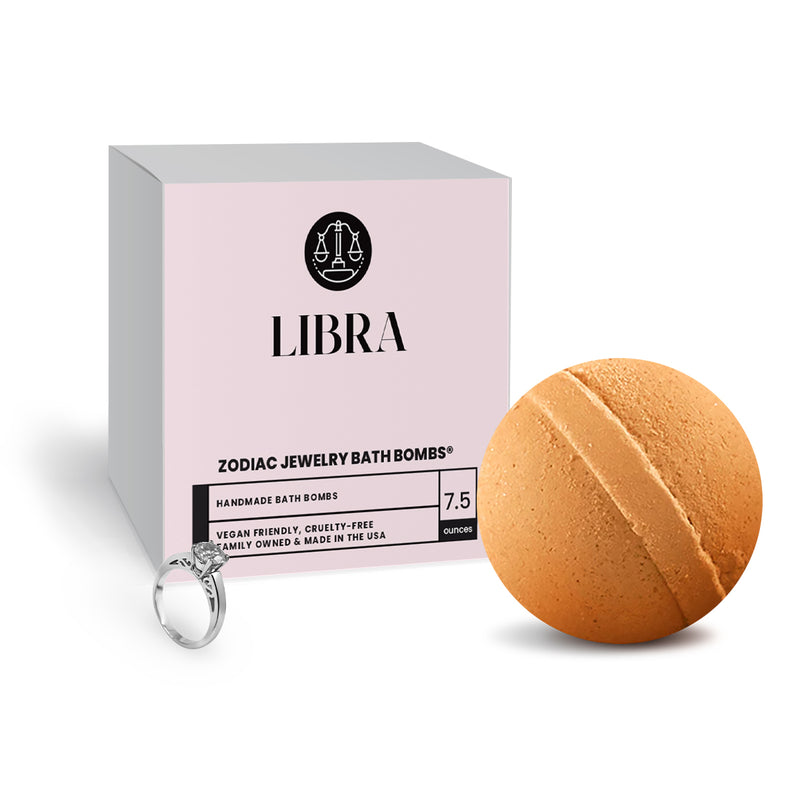 Libra Zodiac Jewelry Bath Bomb