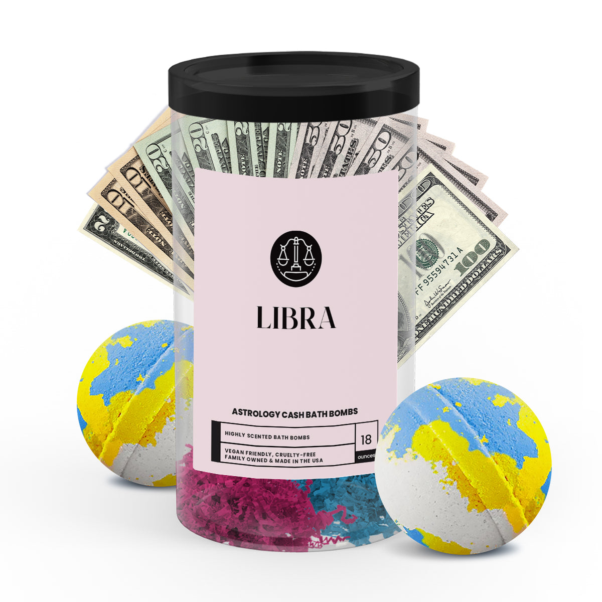 Libra Astrology Cash Bath Bombs