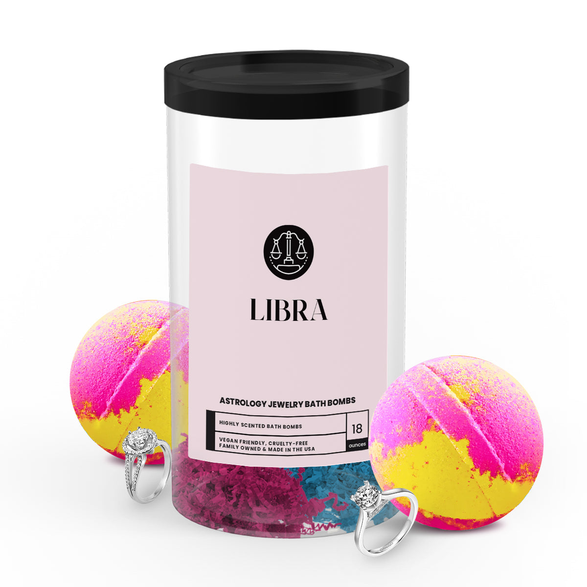 Libra Astrology Jewelry Bath Bombs
