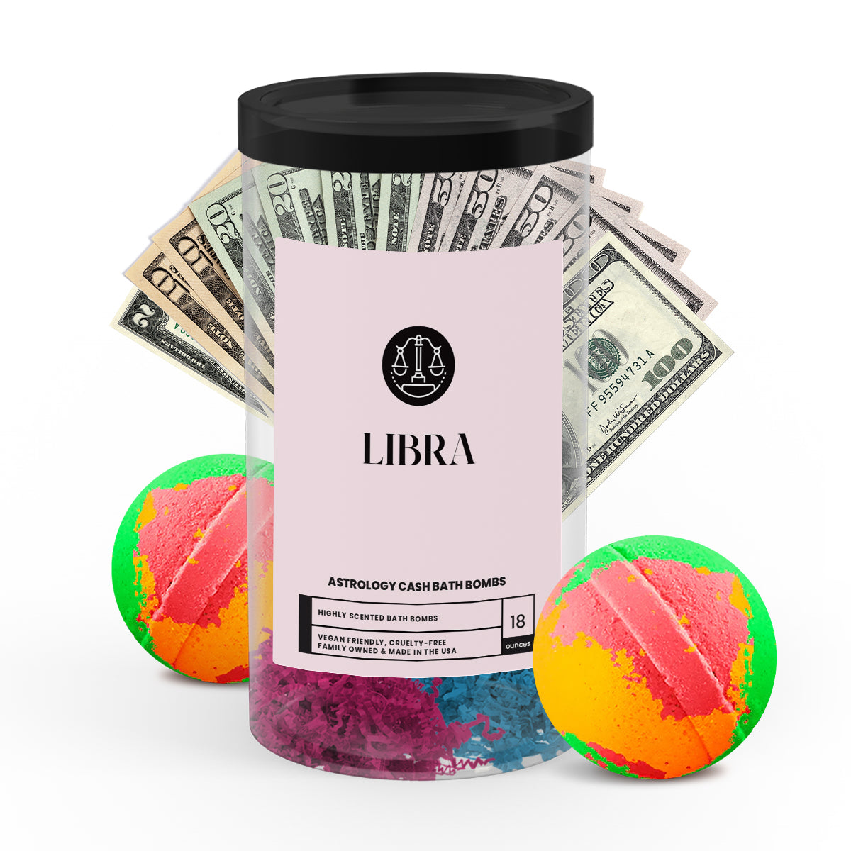 Libra Astrology Cash Bath Bombs