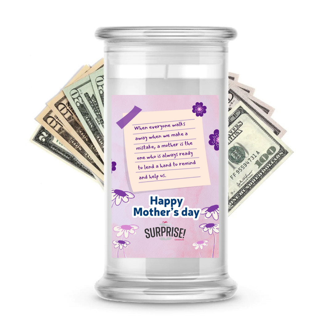 Happy Mother's Day | MOTHERS DAY CASH MONEY CANDLES