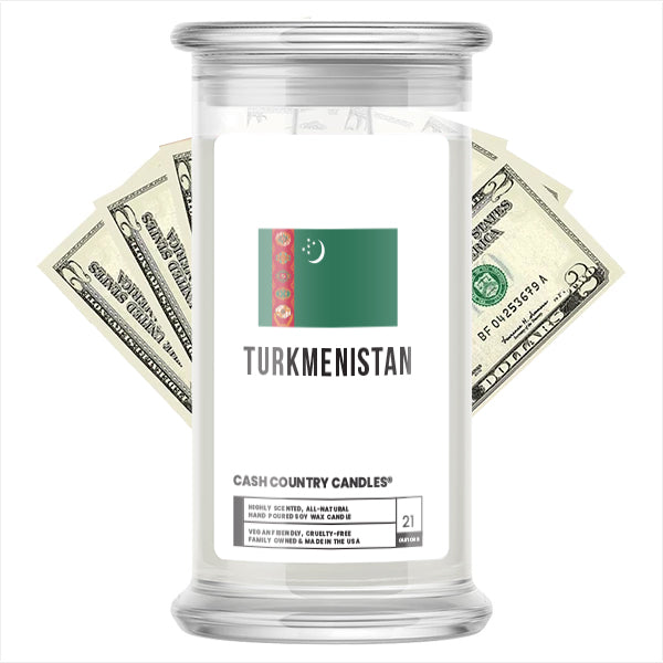 turkmenistan cash candle