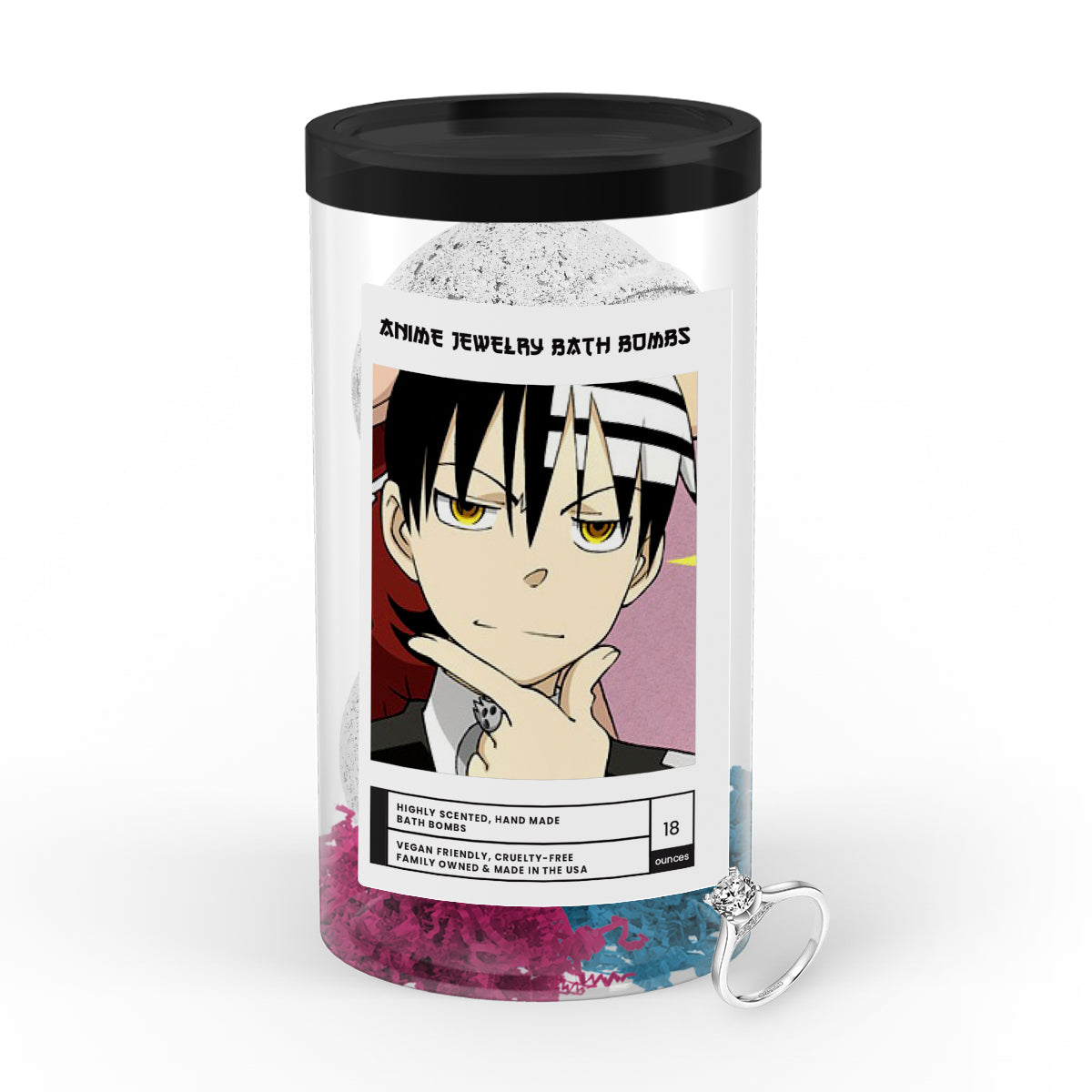 Death the Kid (デス・ザ・キッド) | Anime Jewelry Bath Bombs