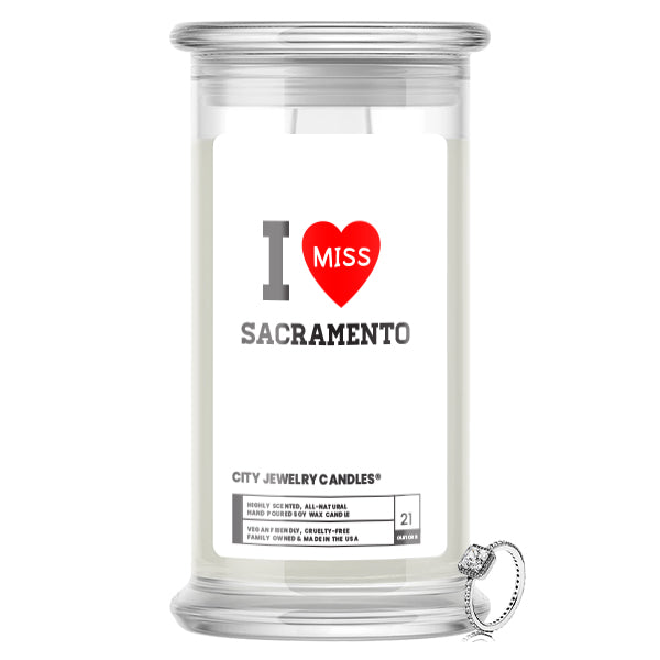 I miss Sacramento City Jewelry Candles