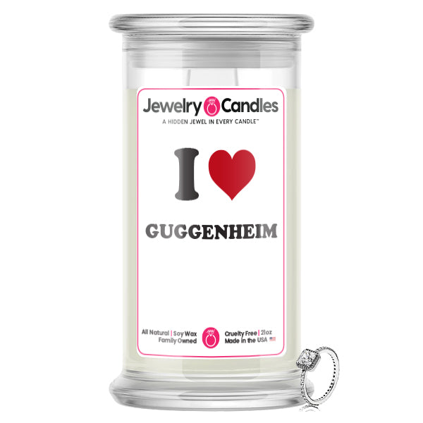 I Love GUGGENHEIM Landmark Jewelry Candles