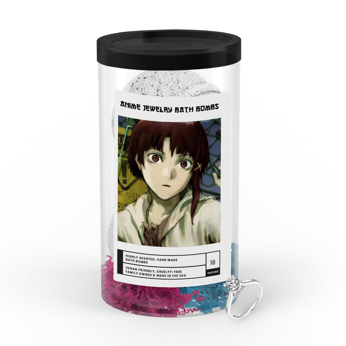 Iwakura, Lain (岩倉 玲音) | Anime Jewelry Bath Bombs