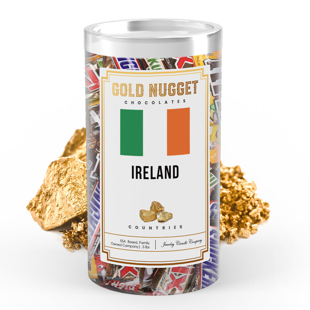 Ireland Countries Gold Nugget Chocolates
