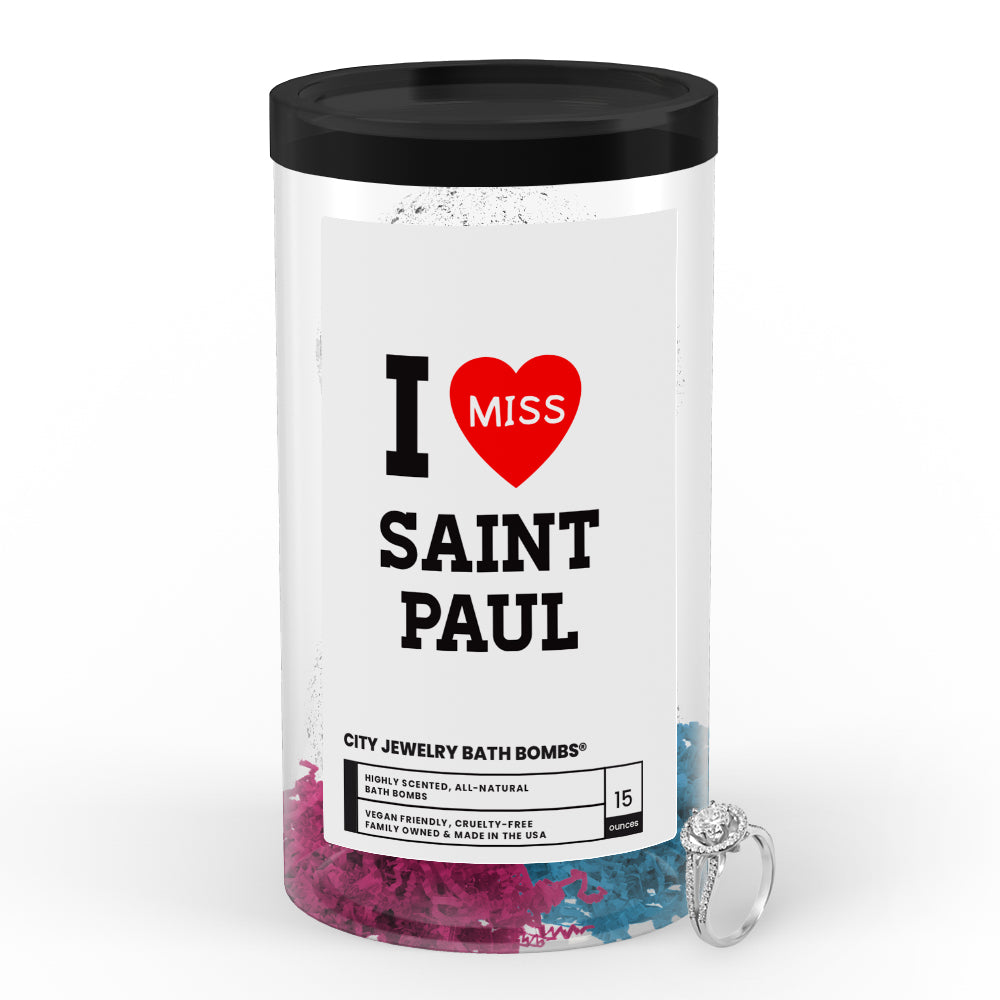 I miss Saint Paul City Jewelry Bath Bombs
