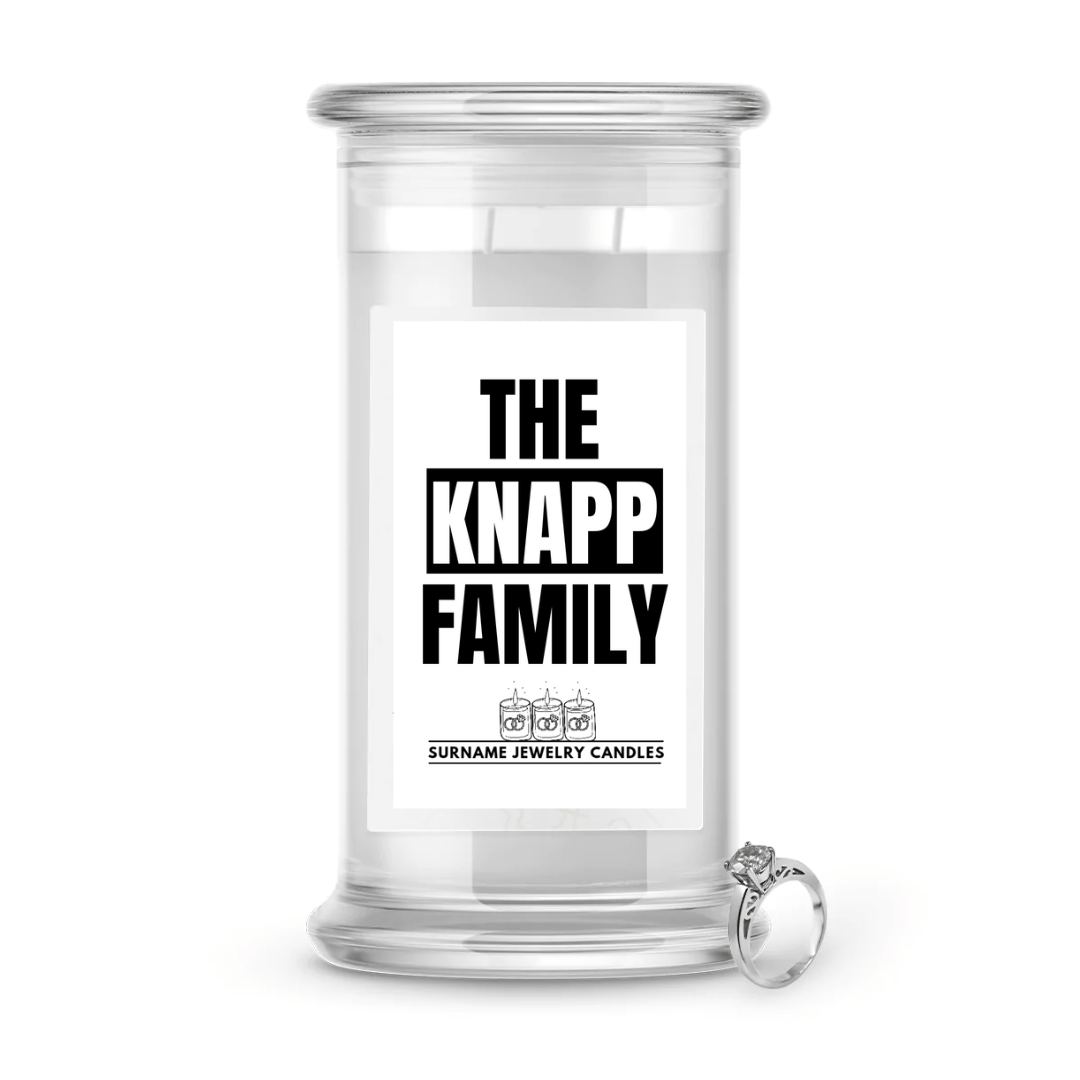 The Knapp Family | Surname Jewelry Candles