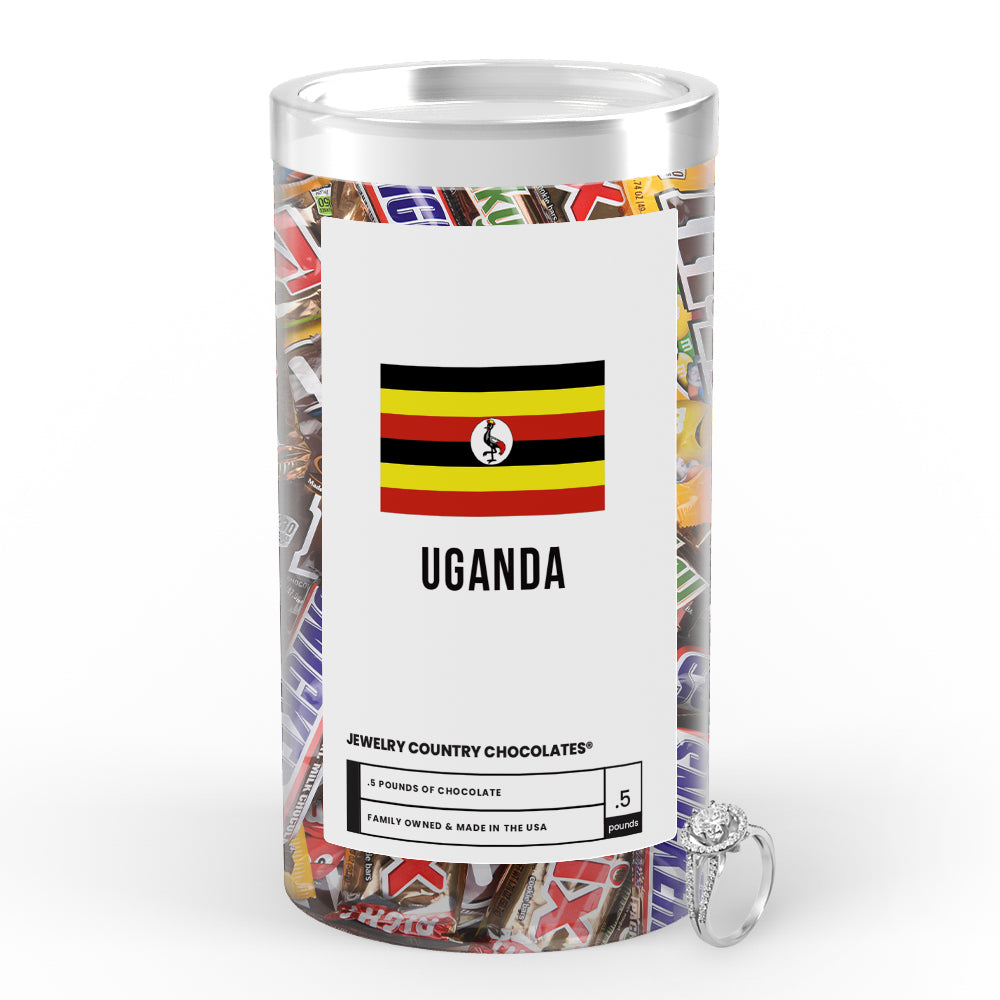 Uganda Jewelry Country Chocolates