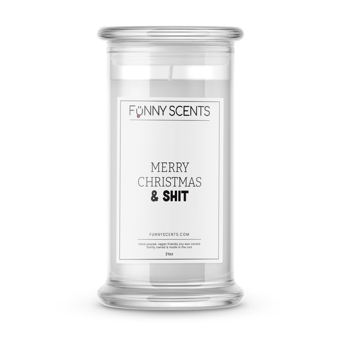 Merry Christmas & Shit Funny Candles