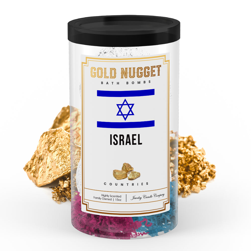 Israel Countries Gold Nugget Bath Bombs