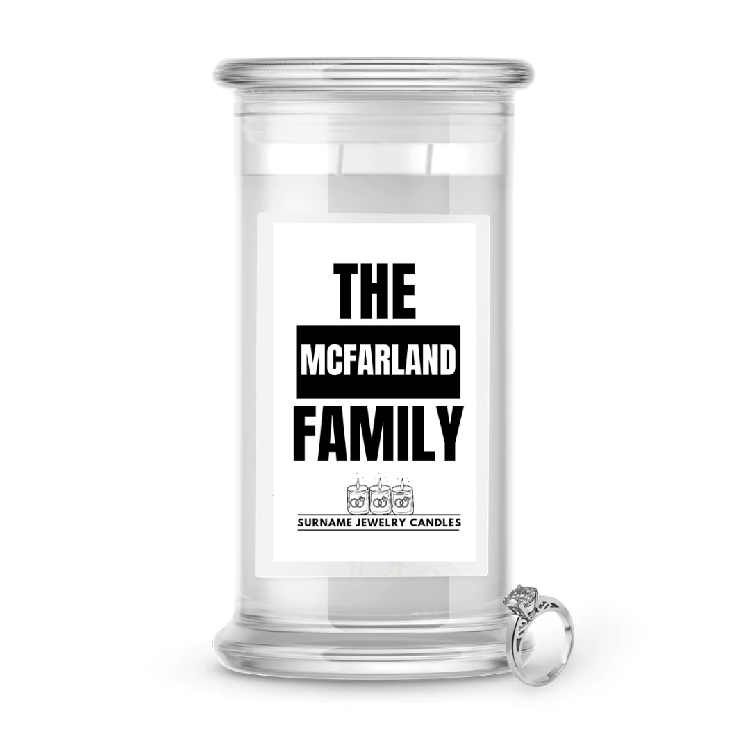 The Mcfarland Family | Surname Jewelry Candles