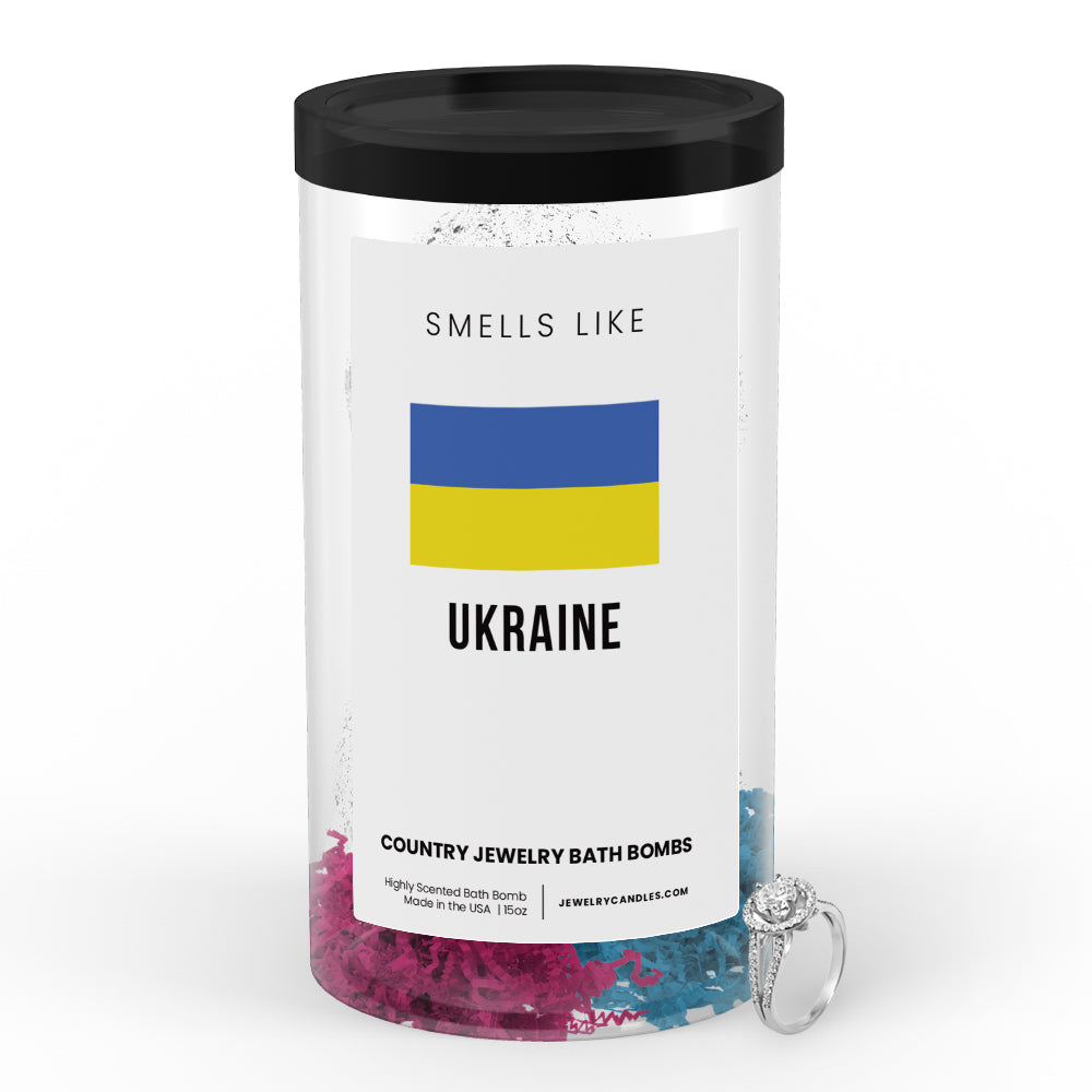 Smells Like Ukraine Country Jewelry Bath Bombs