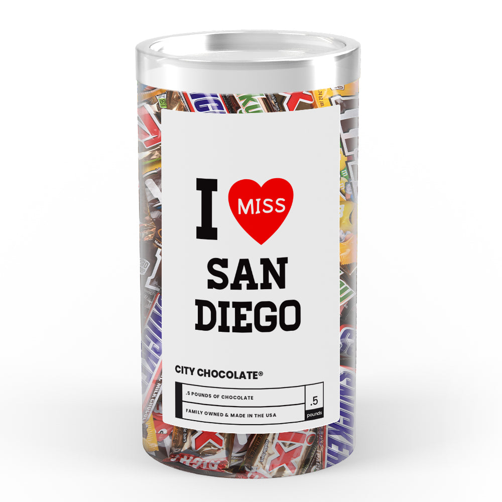 I miss San Diego City Chocolate