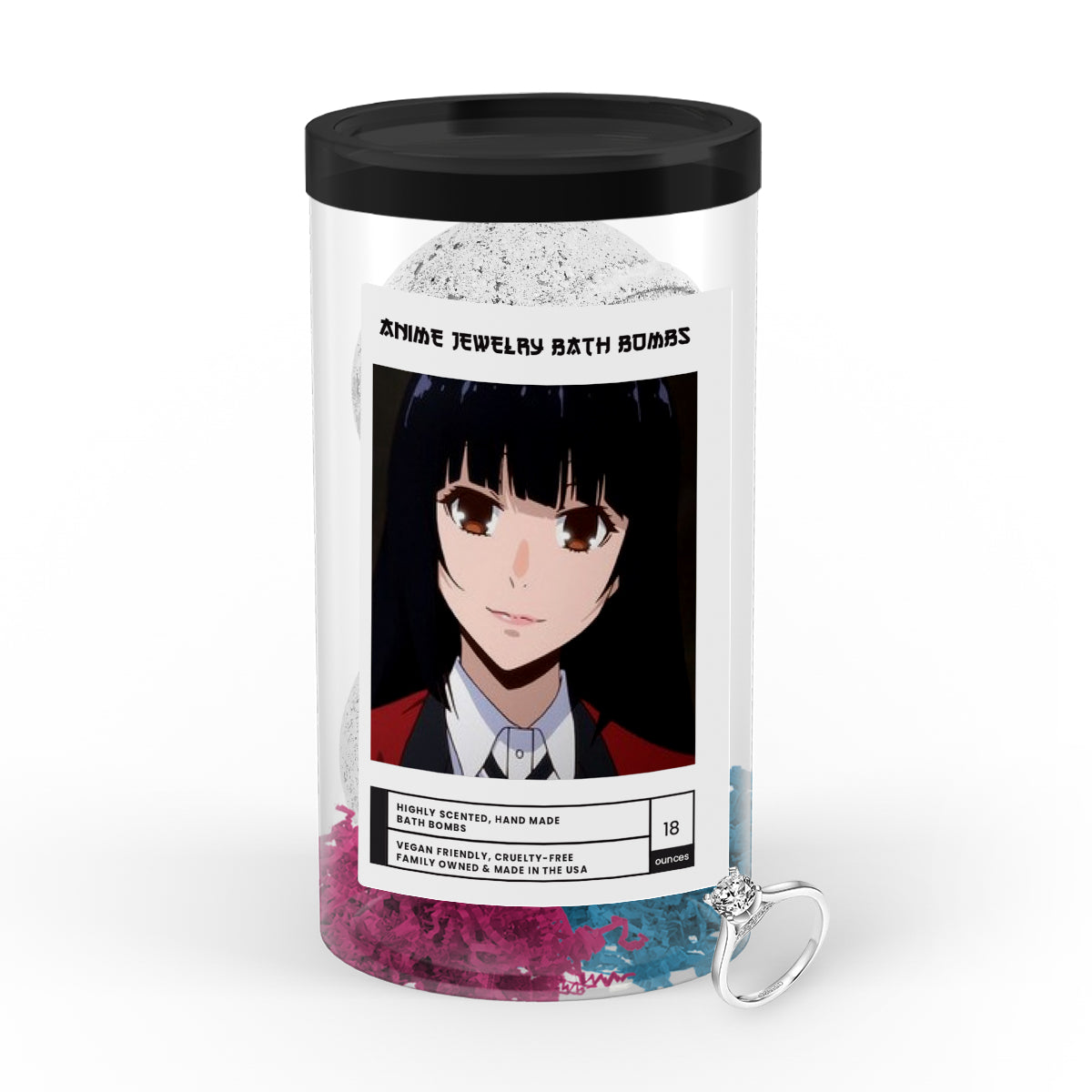 Jabami, Yumeko (蛇喰 夢子) | Anime Jewelry Bath Bombs