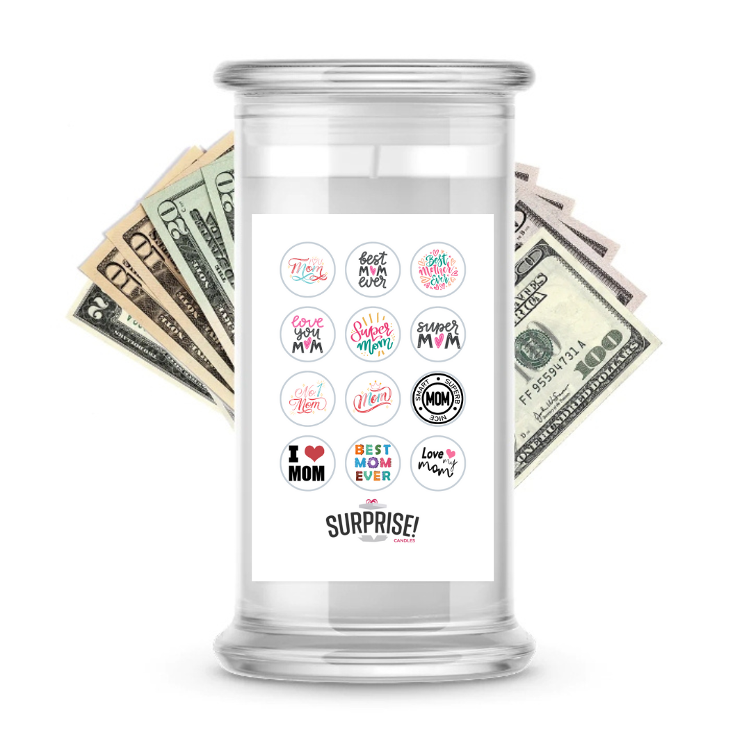 Happy Mother's Day | MOTHERS DAY CASH MONEY CANDLES