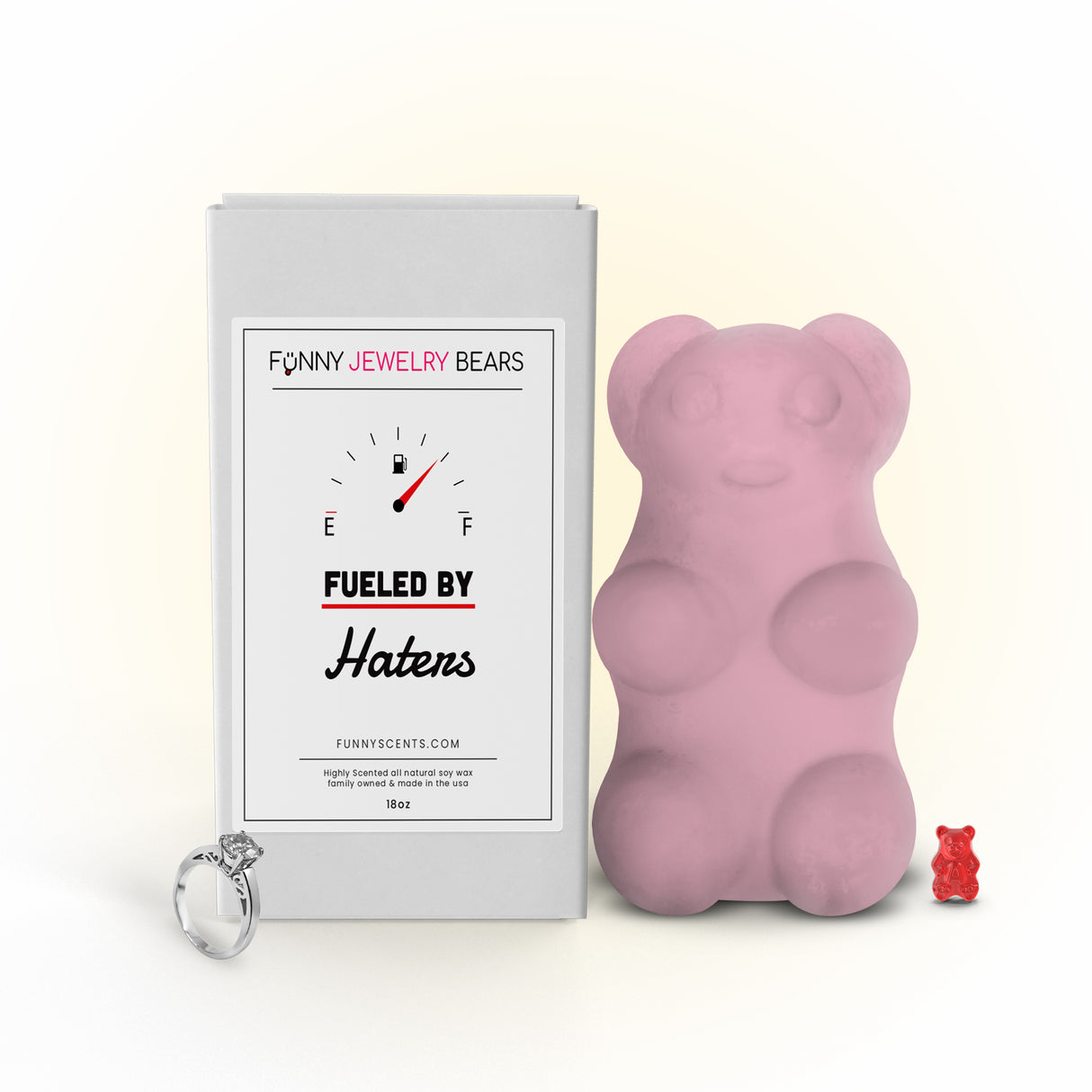 Fueled By Haters Funny Jewelry Bear Wax Melts