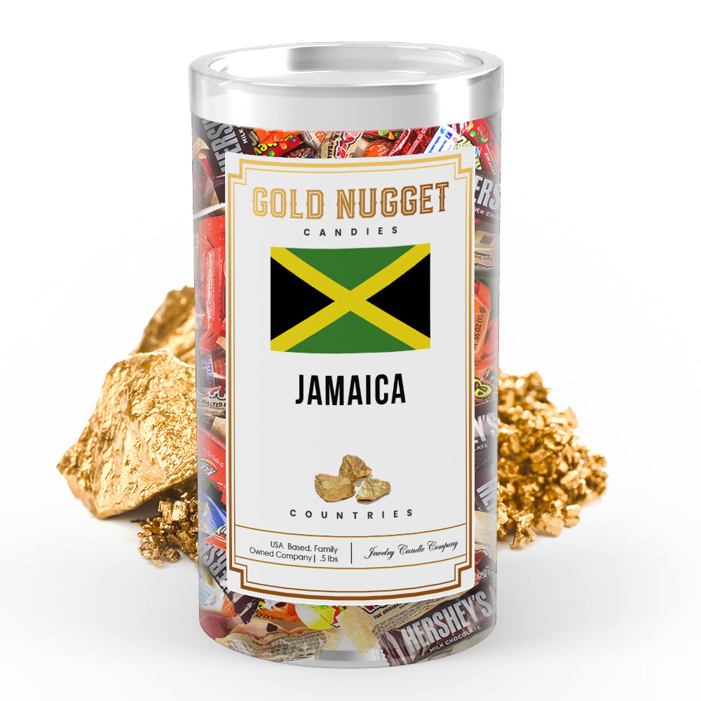 Jamaica Countries Gold Nugget Candy