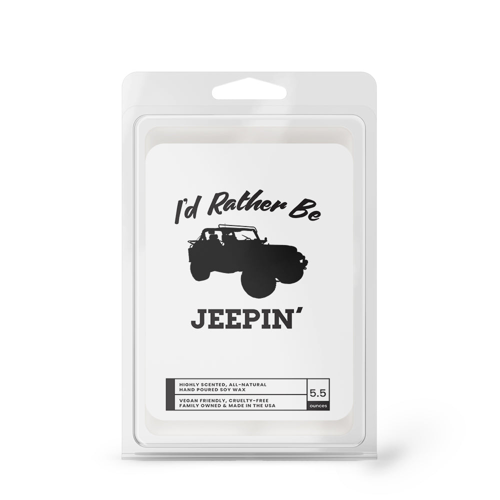 I'd rather be Jeepin' Wax Melts
