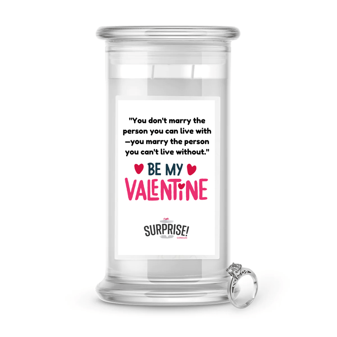 Be My Valentine | Valentine's Day Surprise Jewelry Candles