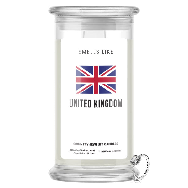 Smells Like United Kingdom Country Jewelry Candles