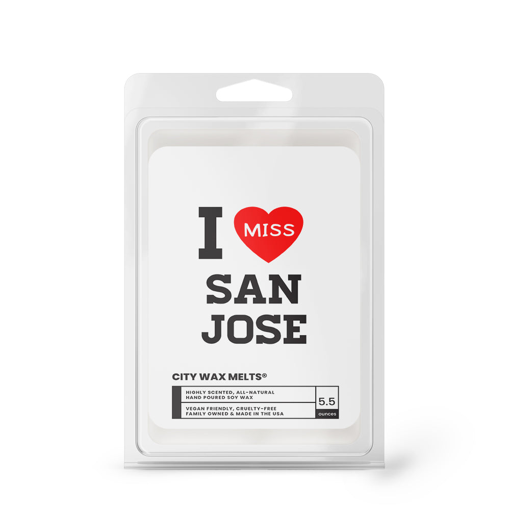 I miss San Jose City Wax Melts