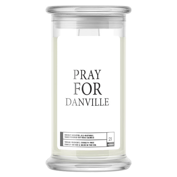 Pray For Danville Candle