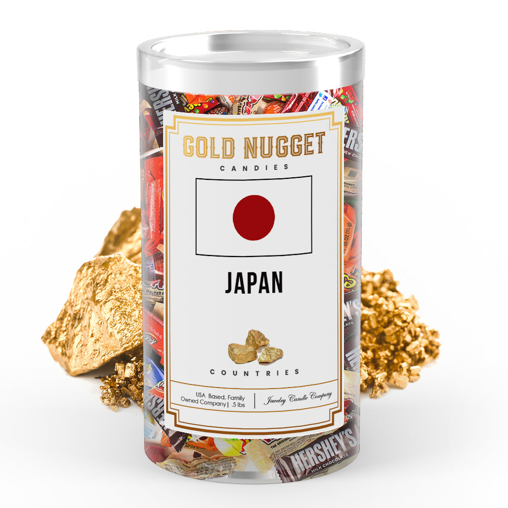 Japan Countries Gold Nugget Candy