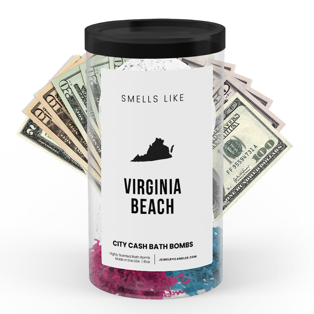 Smells Like Virginia Beach City Cash Bath Bombs