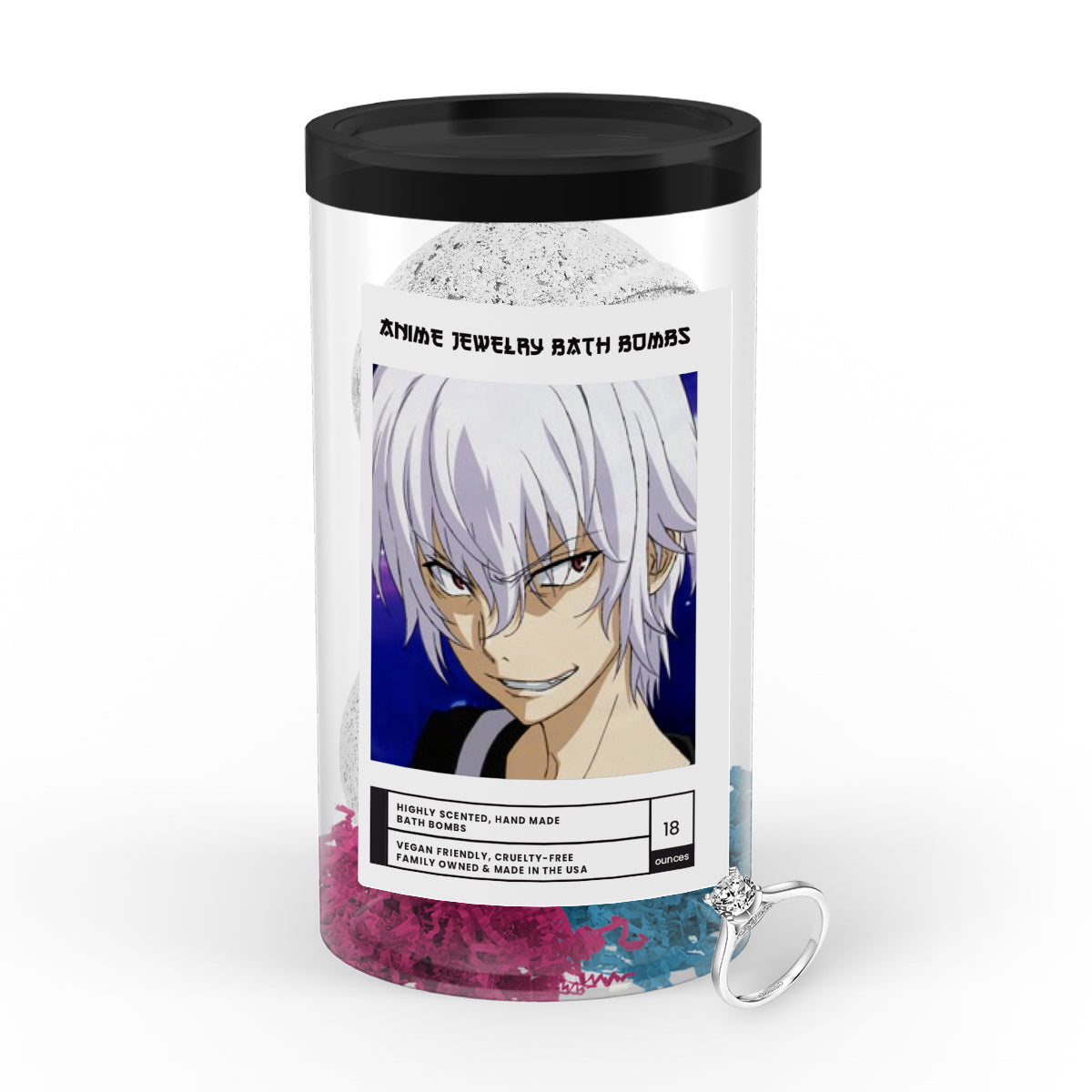 Accelerator (一方通行 〈アクセラレータ〉) | Anime Jewelry Bath Bombs