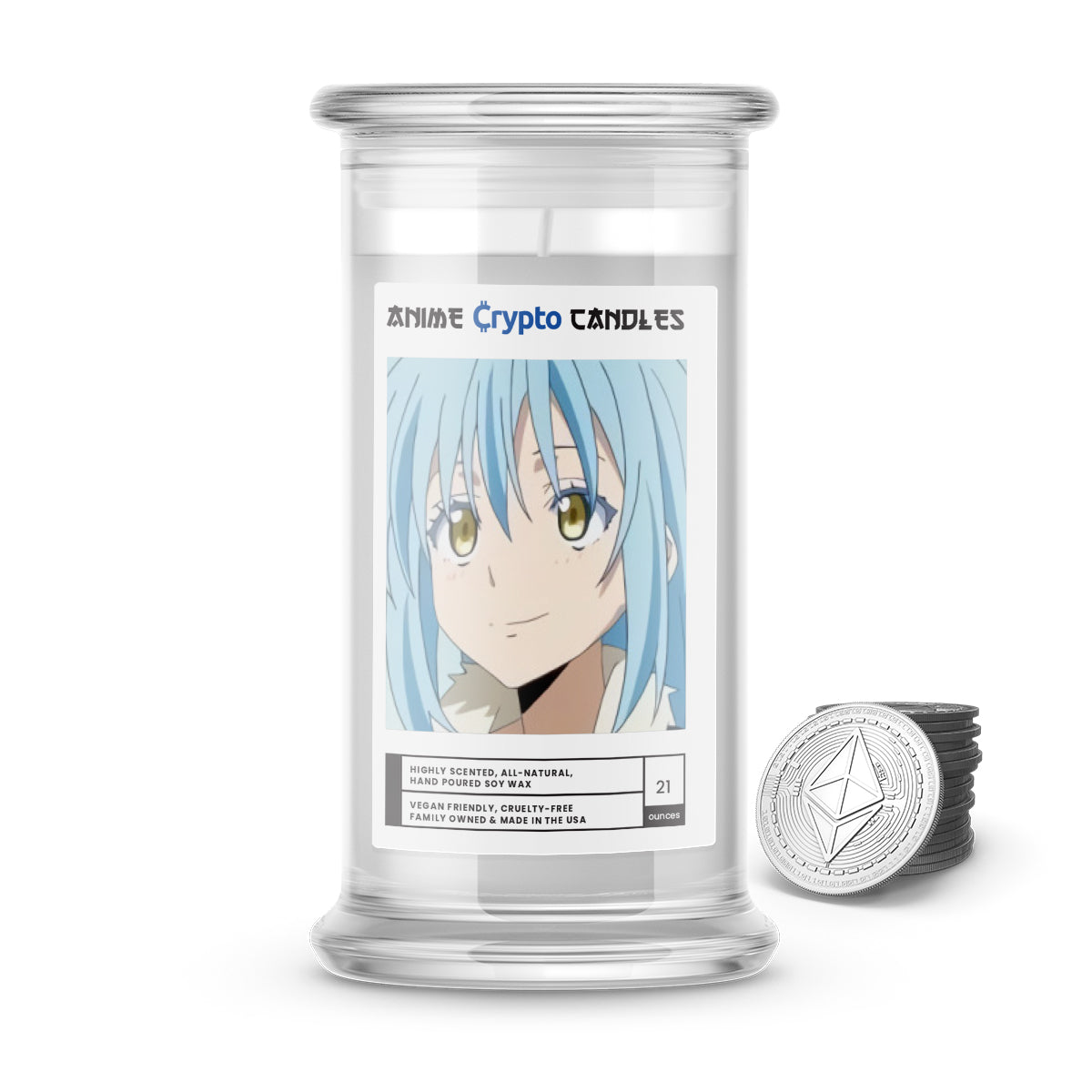 Tempest, Rimuru (リムル=テンペスト / 三上 悟) - Crypto Anime Candles