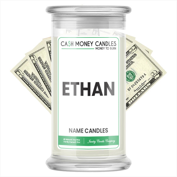 ETHAN Name Cash Candles