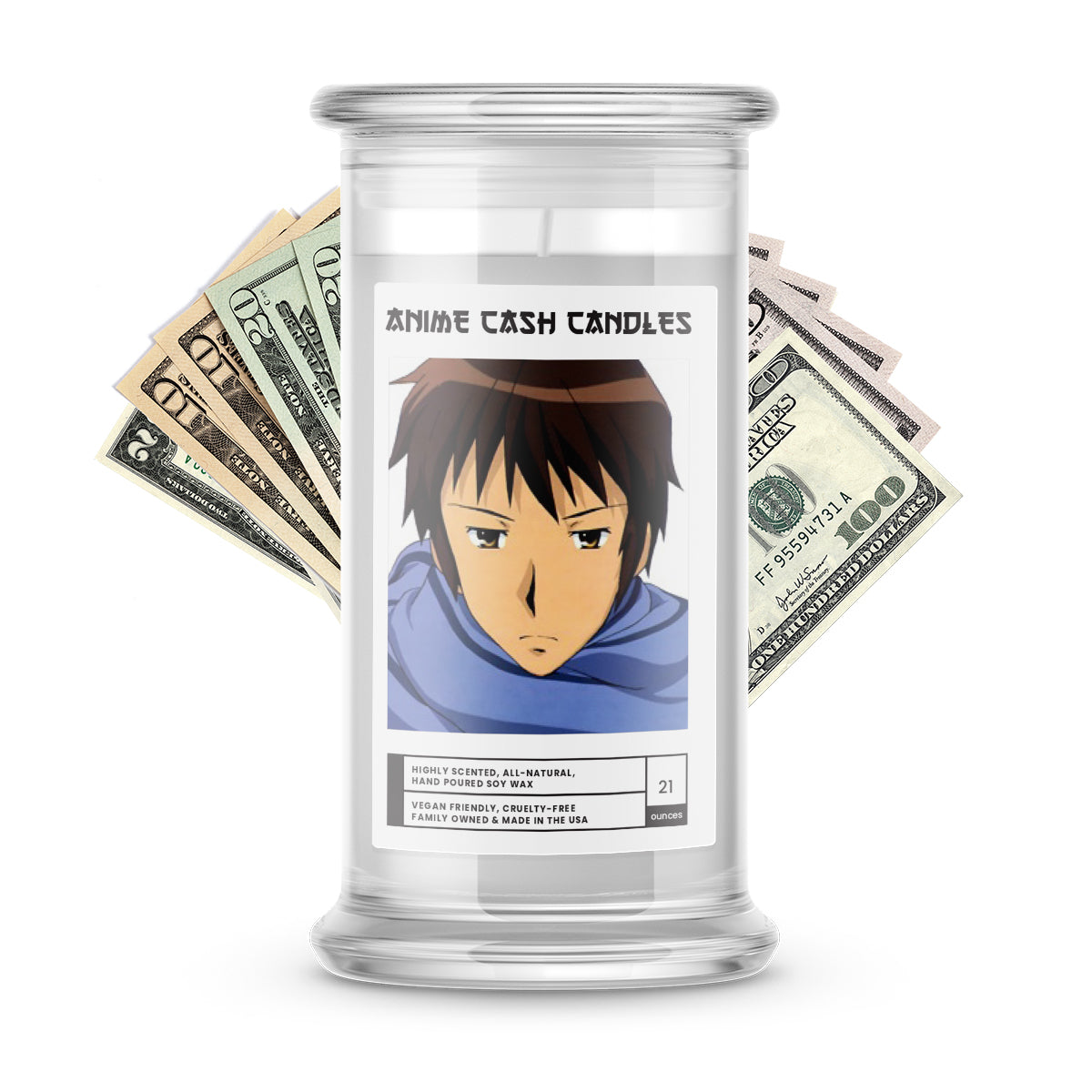 Kyon | Anime Cash Candle