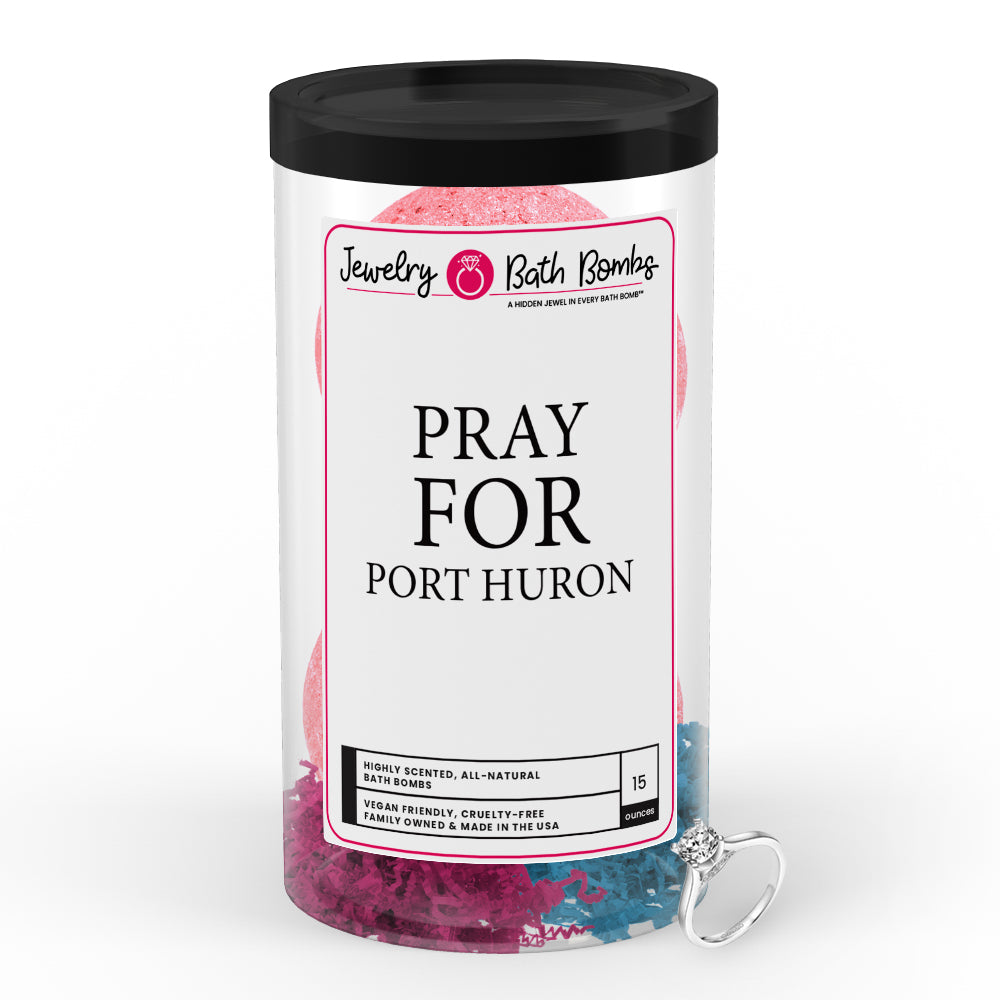 Pray For Port Huron Jewelry Bath Bomb