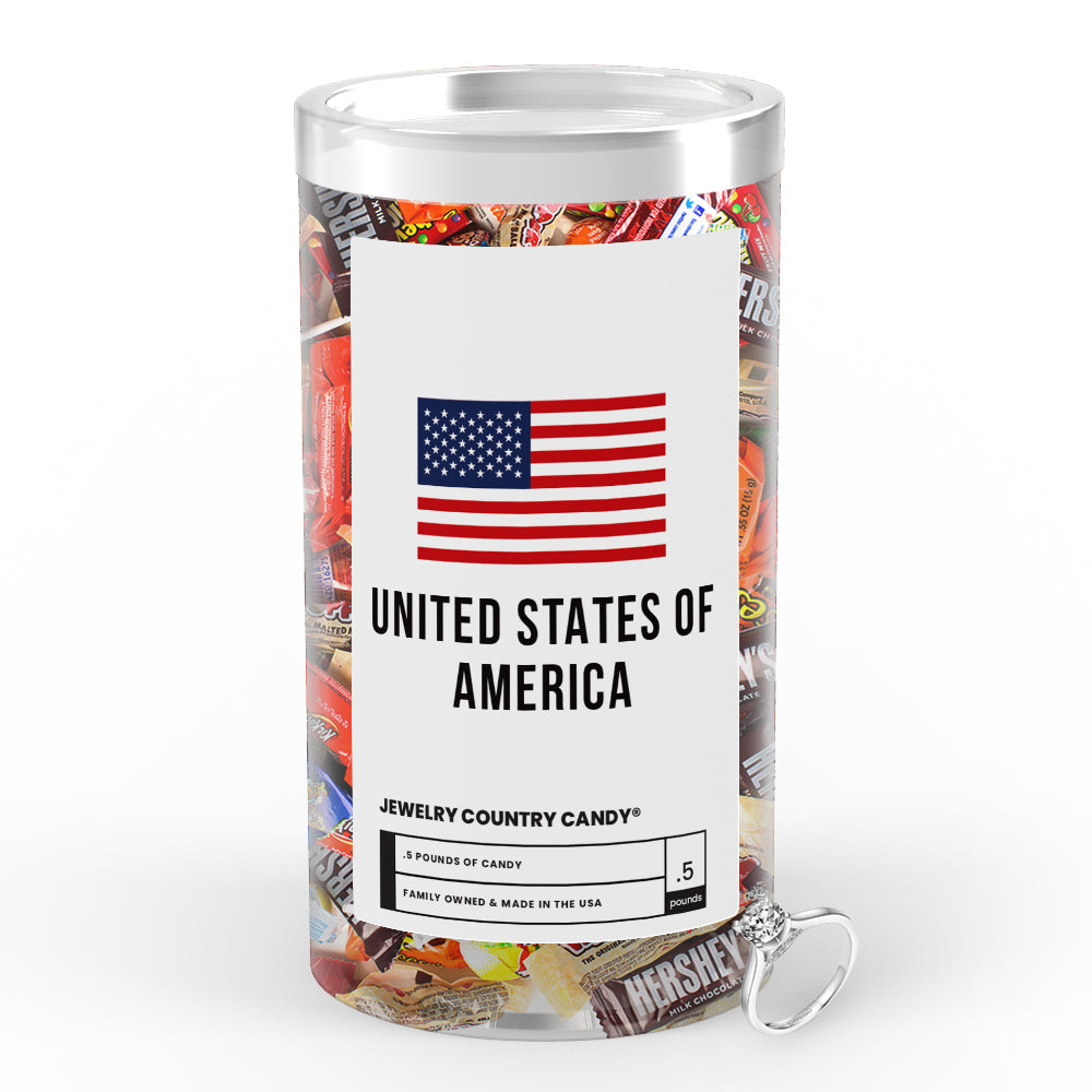 United State Of America Jewelry Country Candy