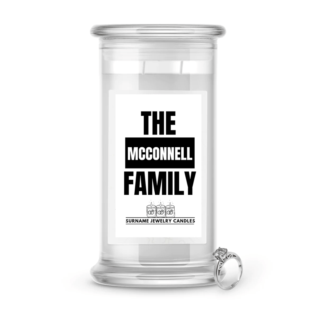 The Mcconnella Family | Surname Jewelry Candles