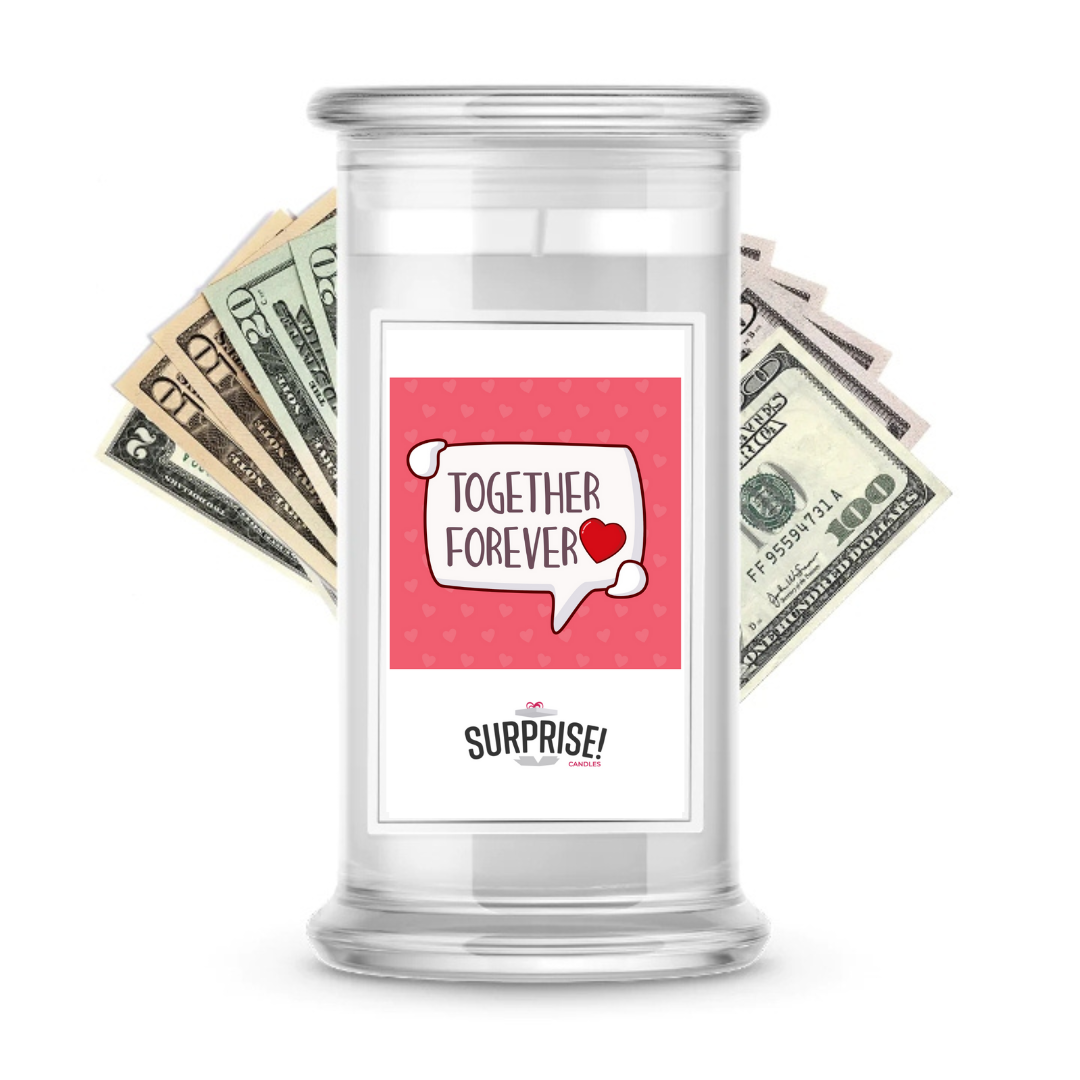 Together Forever | Valentine's Day Surprise Cash Candles
