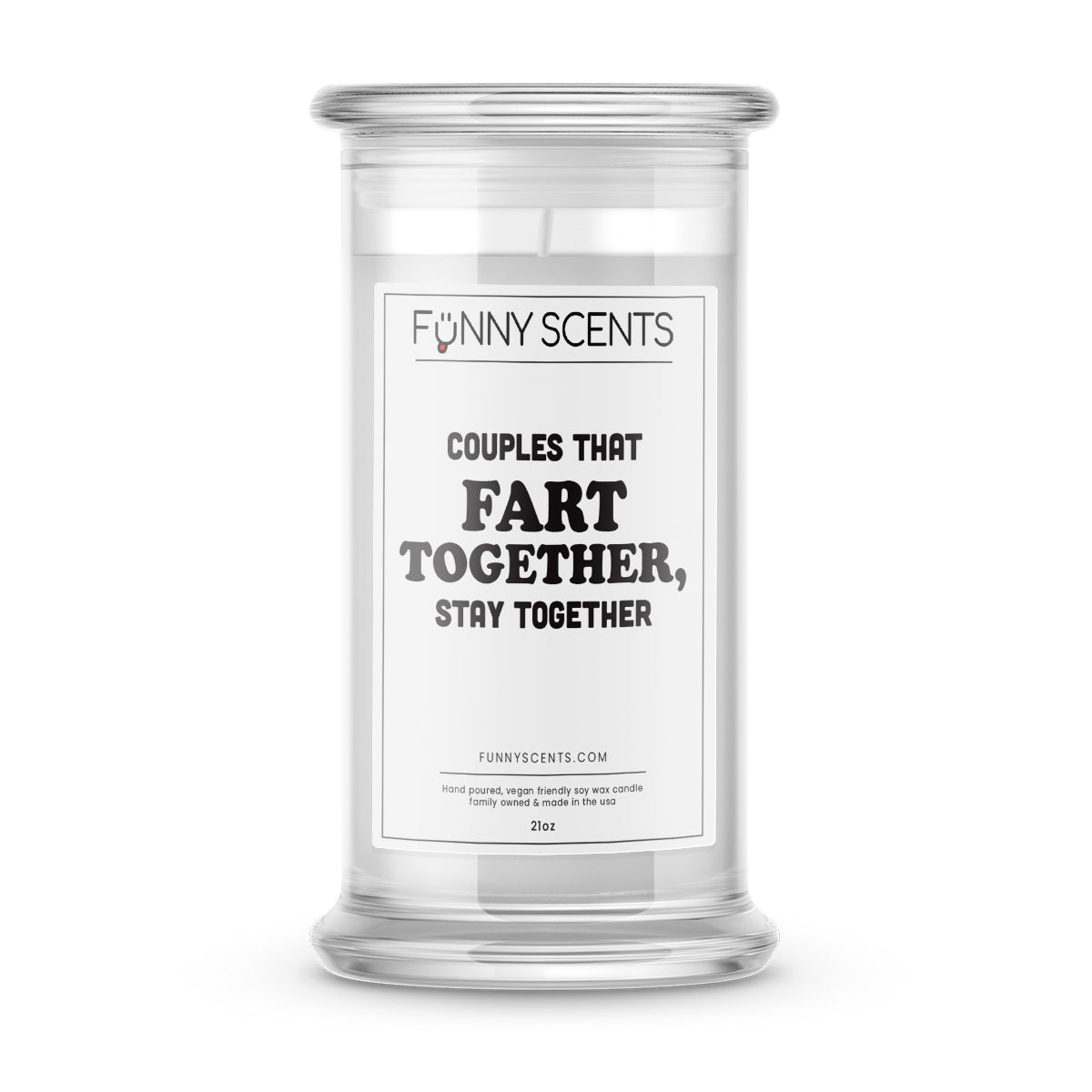 Couples That Fart Together, Stay Together Funny Candles