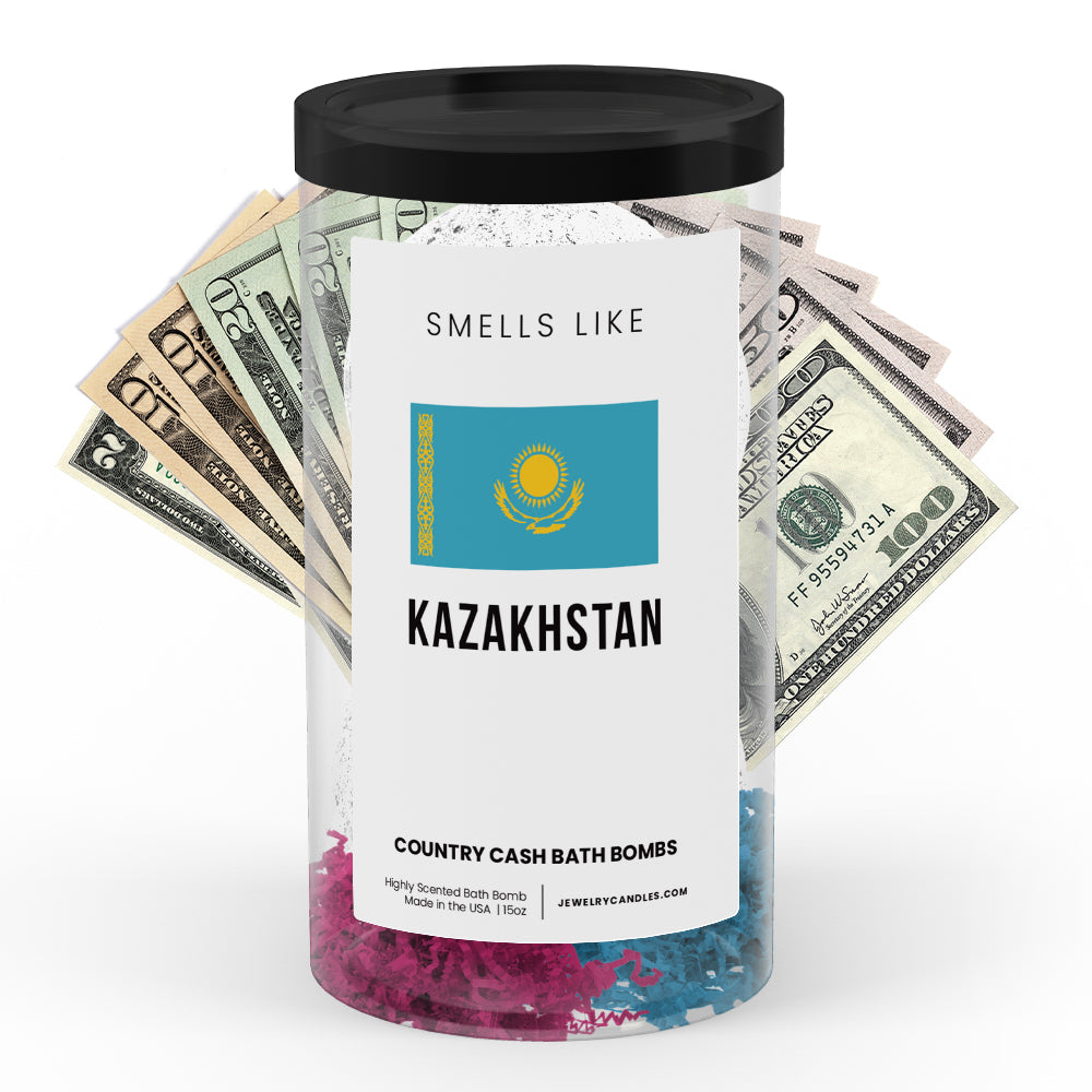 Smells Like Kazakhstan Country Cash Bath Bombs