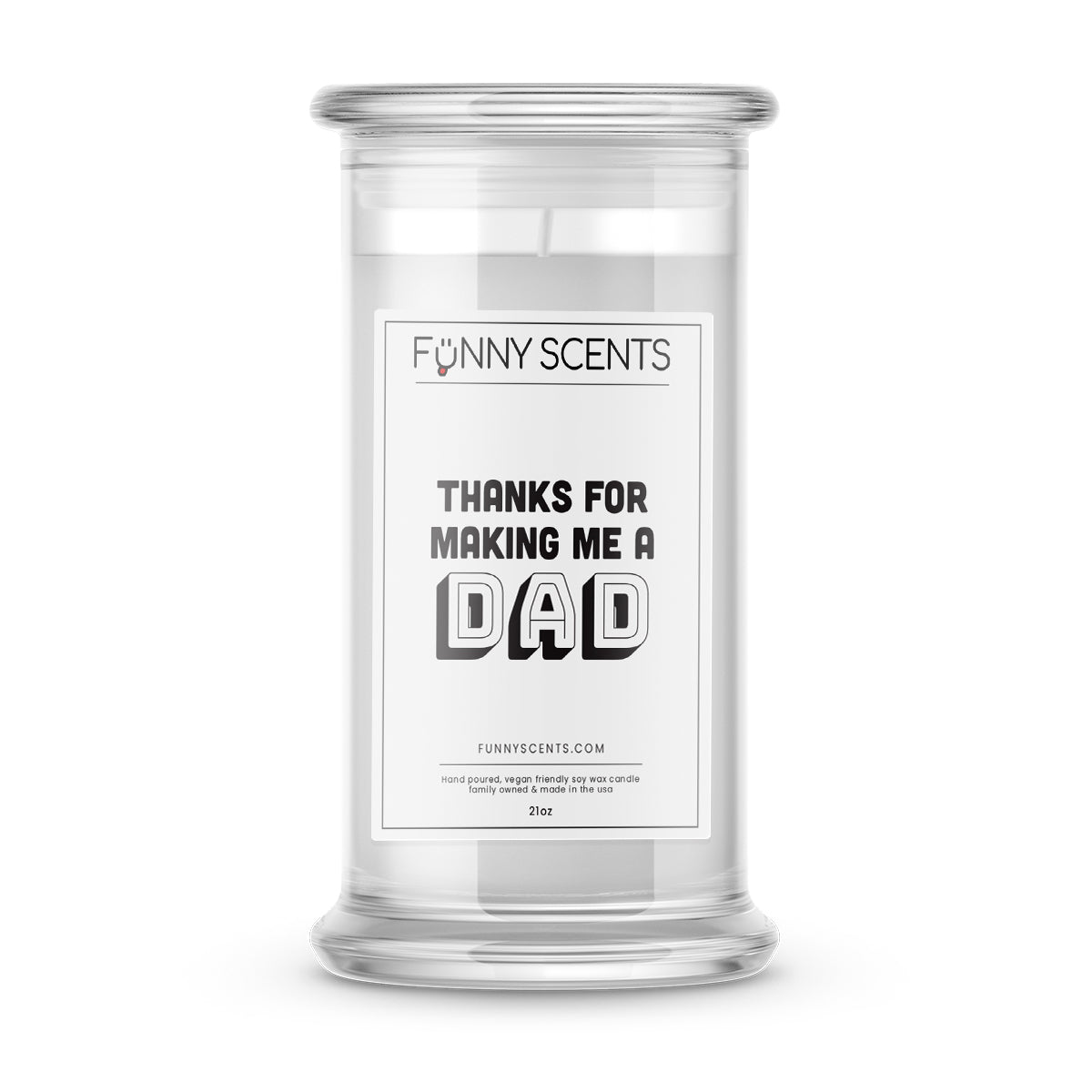 Thanks For Making Me a Dad Funny Candles