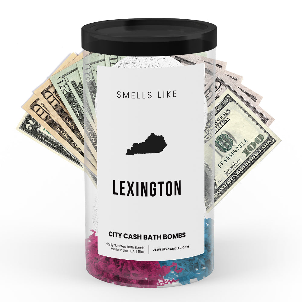 Smells Like Lexington City Cash Bath Bombs