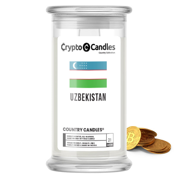 Uzbekistan Country Crypto Candles