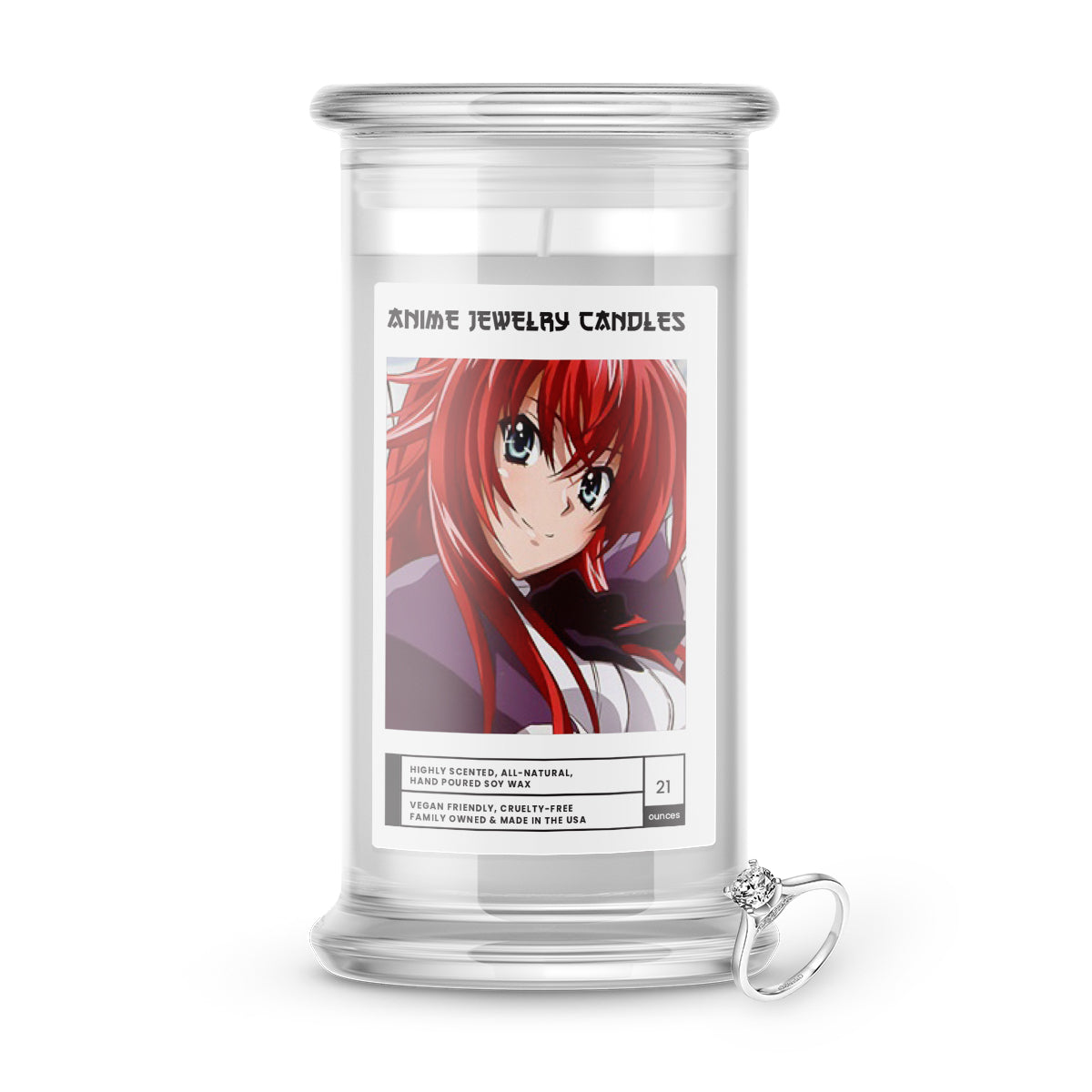 Gremory, Rias | Anime Jewelry Candles