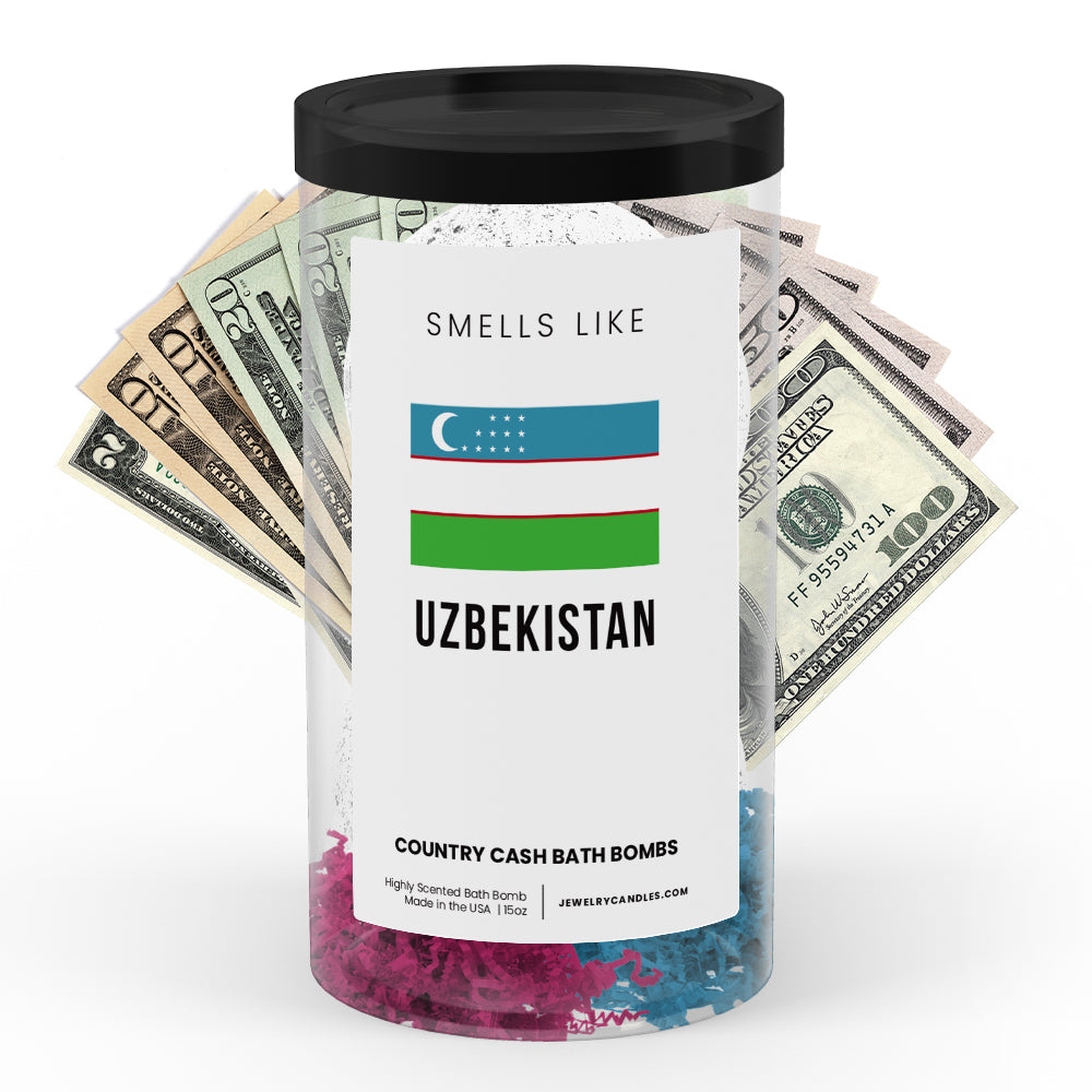 Smells Like Uzbekistan Country Cash Bath Bombs