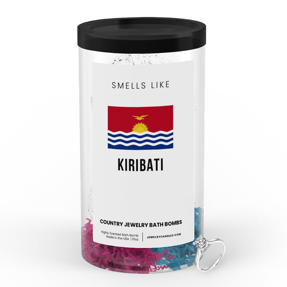 Smells Like Kiribati Country Jewelry Bath Bombs