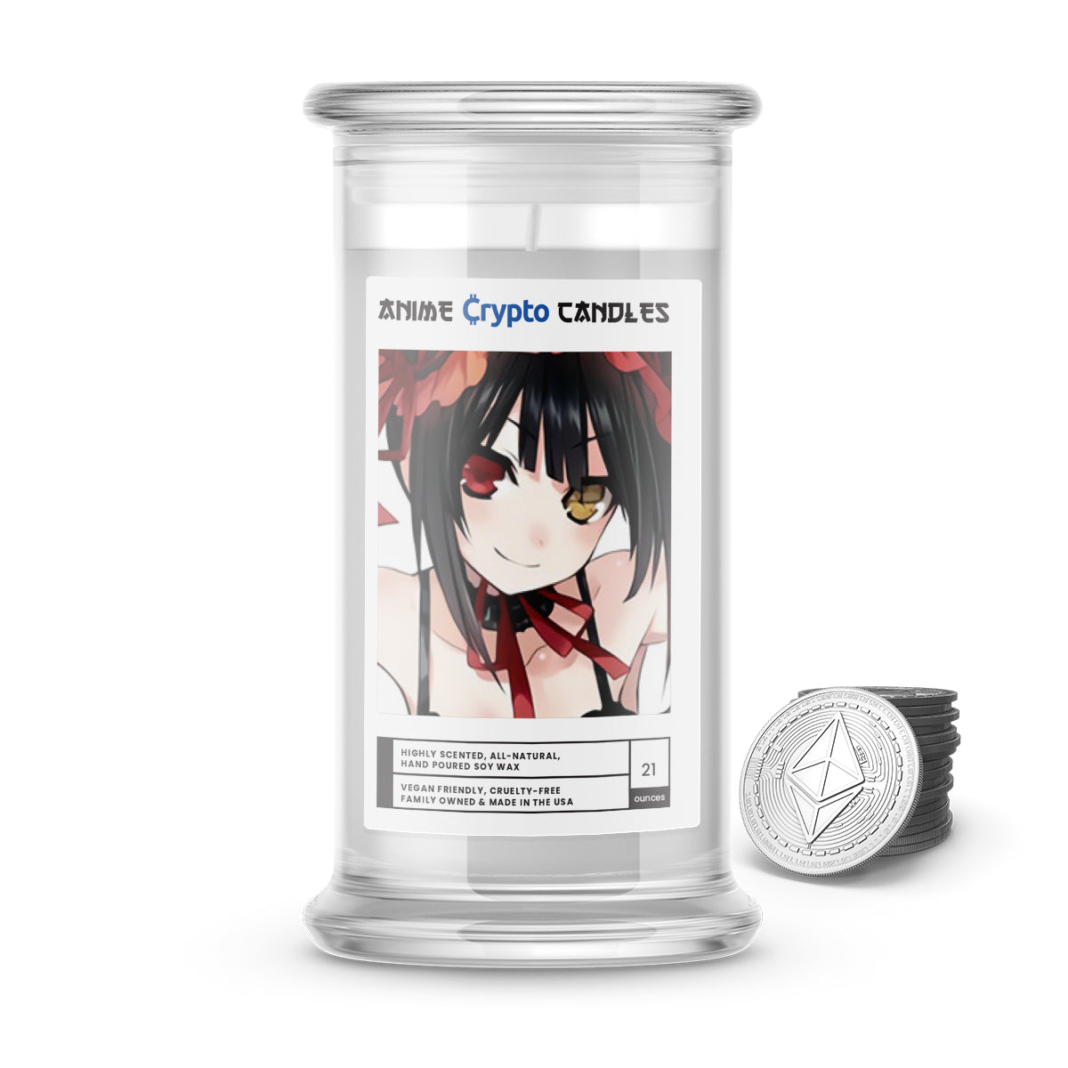 Tokisaki, Kurumi (時崎 狂三) - Crypto Anime Candles