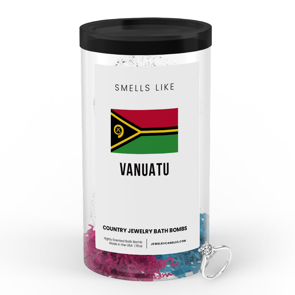 Smells Like Vanuatu Country Jewelry Bath Bombs