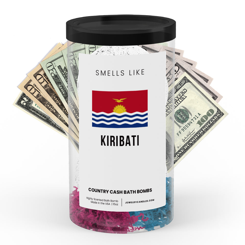 Smells Like Kiribati Country Cash Bath Bombs