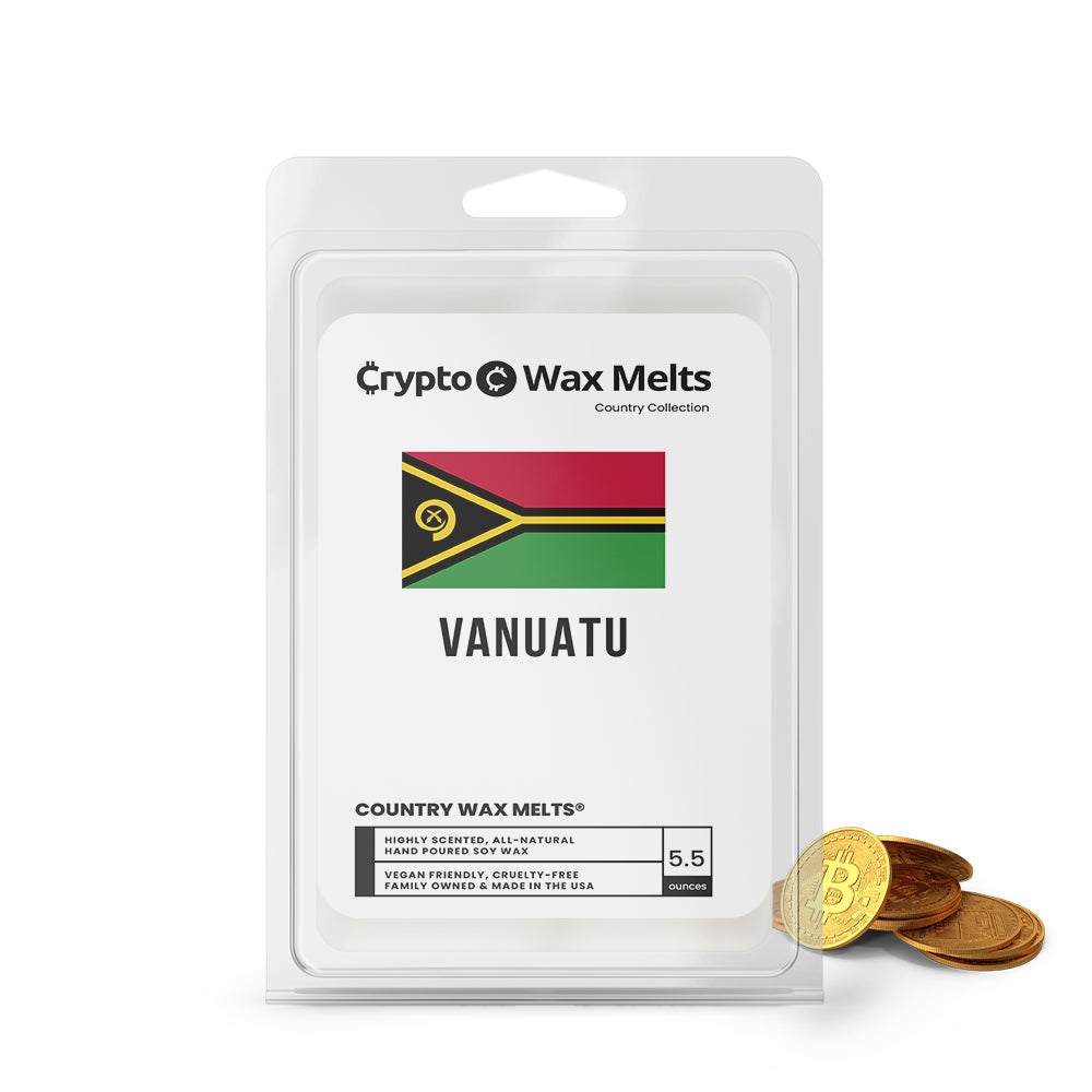 Vanuatu Country Crypto Wax Melts